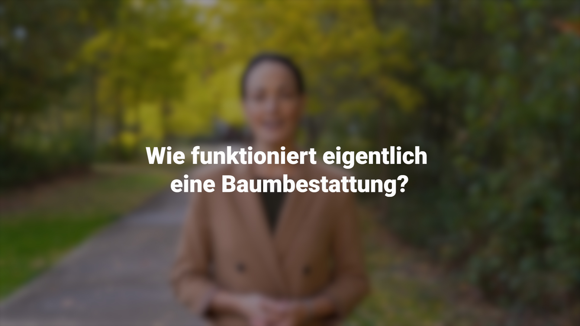 Baumbestattung